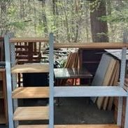 Wooden Shelving Unit for Closet 