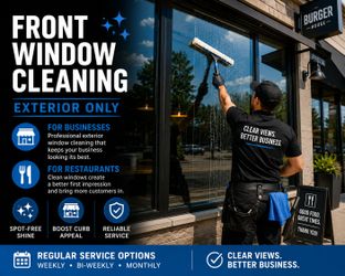Storefront cleaning