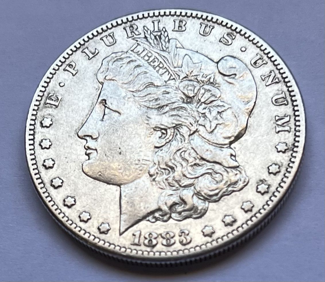 1883 S Morgan Silver Dollar Excellent Condition 