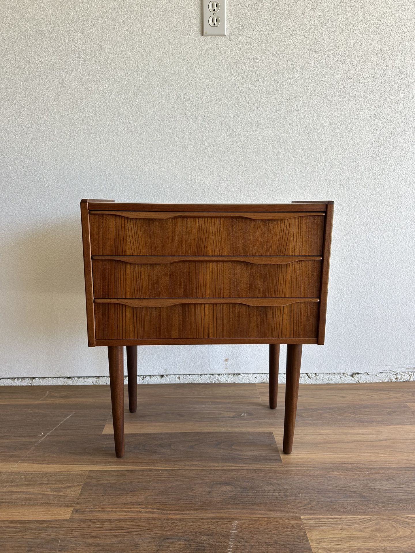 Mid- Century Modern Teak Wood Nightstand