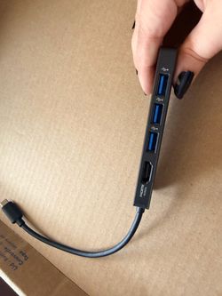 Dockteck USB-C Hub - 4K HDMI + 3 USB Ports