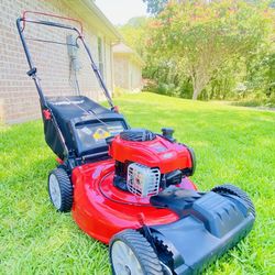 Troy Bilt TB200 / 5.50HP / 140cc / 21” Gas Push Mower With Bag 