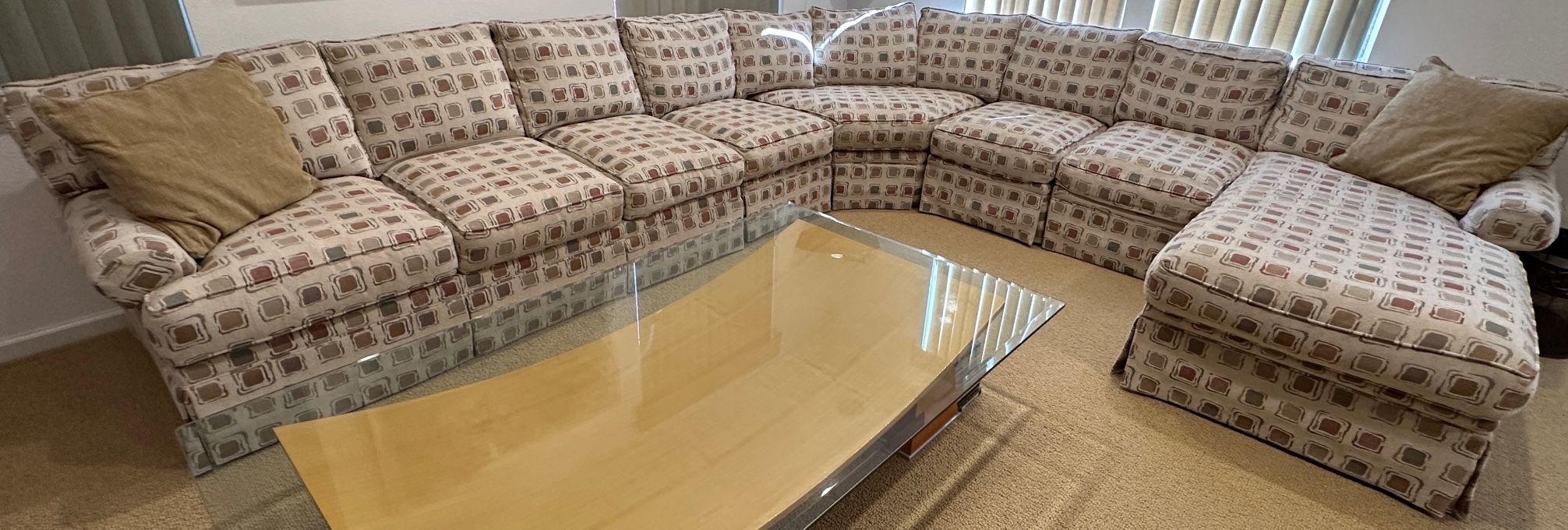 Modular Sofa With Chaise And Pull Out Bed