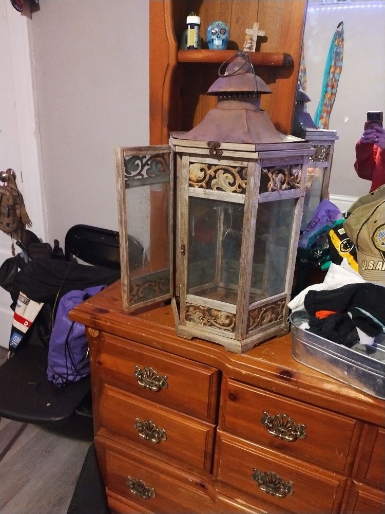 Large Vintage Lantern 