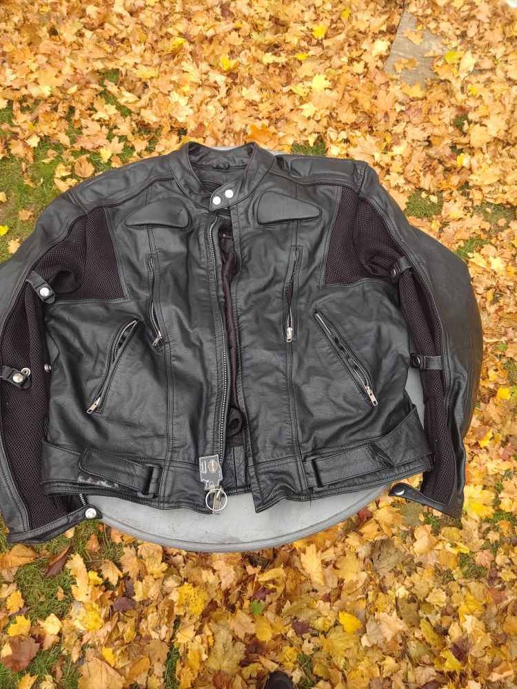 Leather Riding Biker Jacket
