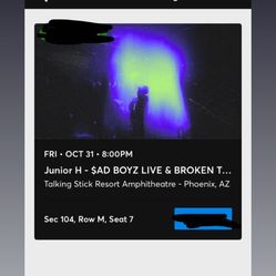 Junior H Ticket