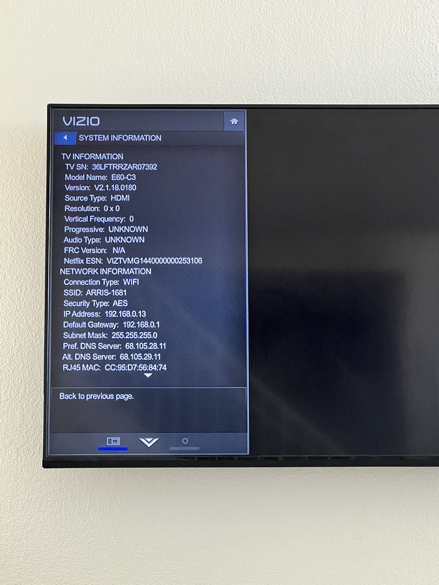 VIZIO Smart TV Model E60C3 60” for Sale in Henderson, NV OfferUp