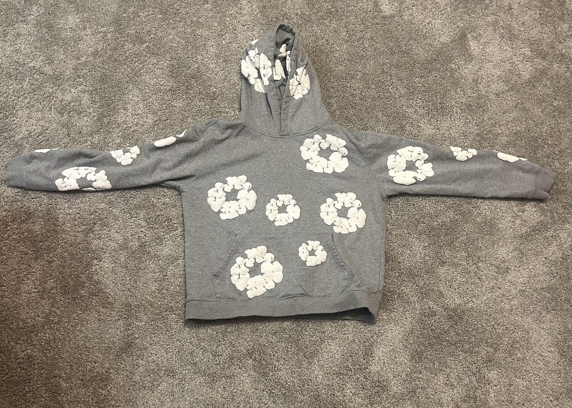 Denim Tears Grey HOODIE