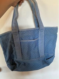Small dotted tote