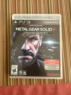 Metal gear solid v: ground zeros