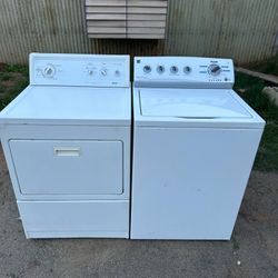 Kenmore Washer And Gas Dryer 