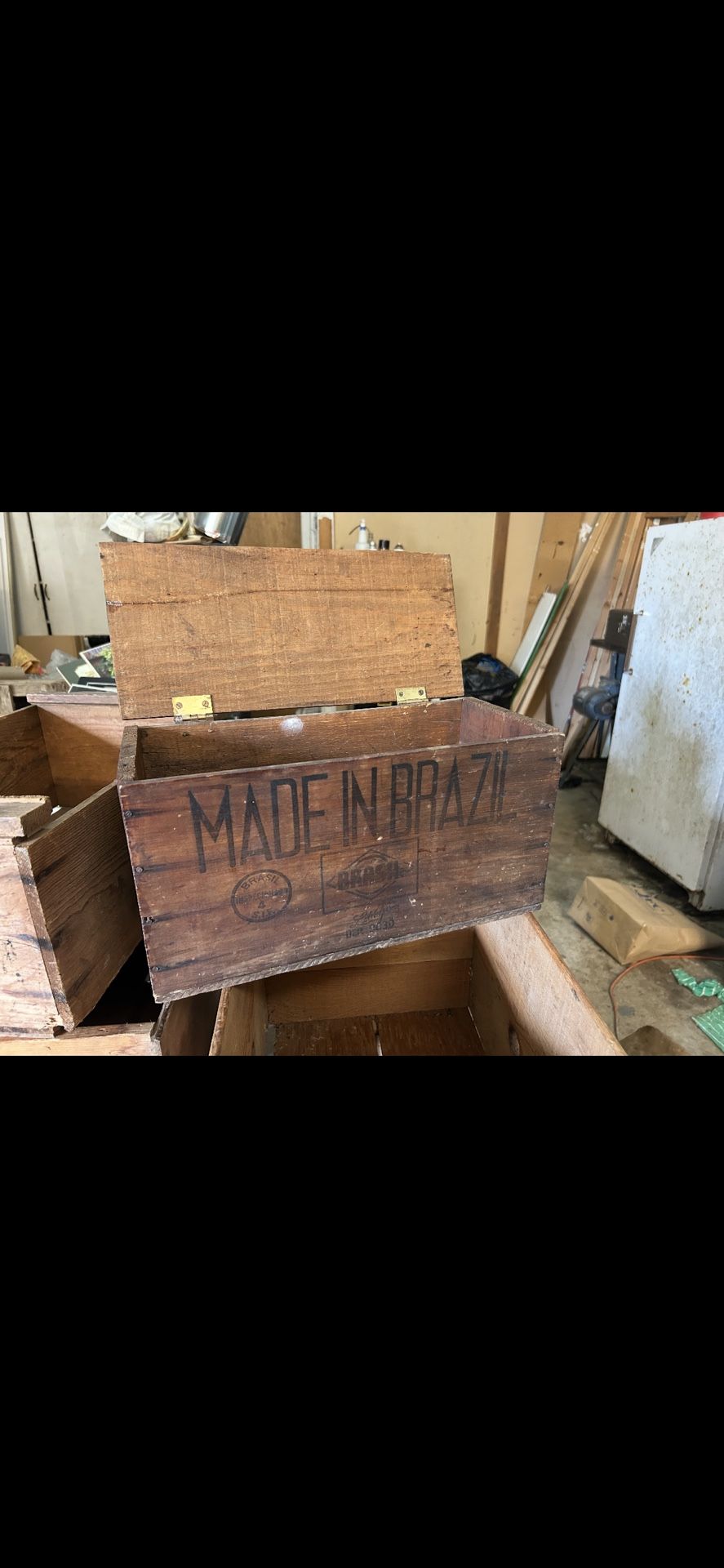 Antique freight/trunk from Brazil