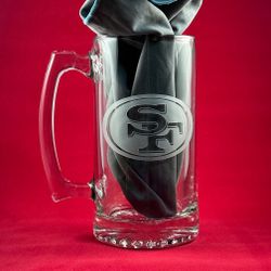 San Francisco 49ers 25oz Beer Mug