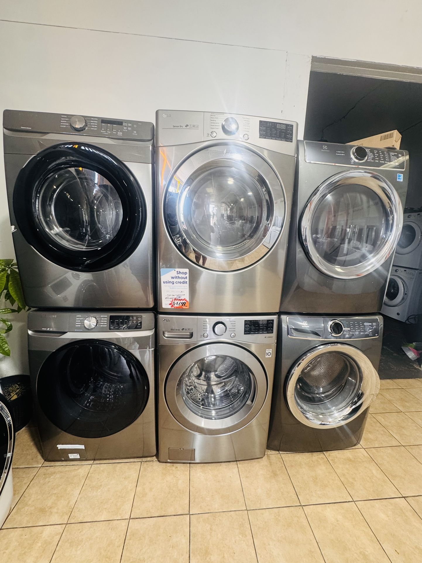 WASHER AND DRYER