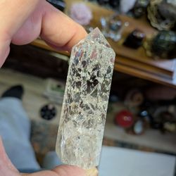 AMAZING Fire And Ice Quartz Crystal