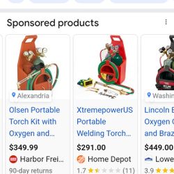 Portable Welding Torch.