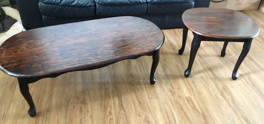 Coffee and end table