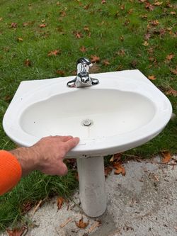 Two Bathroom sinks