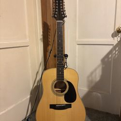 Mitchell Electric/Acoustic 12 string Guitar 