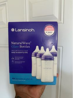 Baby Glass Bottles - Lansinoh