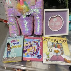 Combo Para Niña Libros Y Decorative 