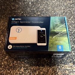 Brand New Rachio 8 Zone Smart Sprinkler Controller