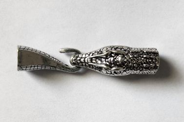 Metal Crocodile Jewelry Clasps 