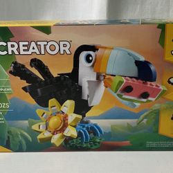 LEGO Creator 3 in 1 Wild Animals Tropical Toucan 31173 Fish Butterfly Brand New 2025 Rare