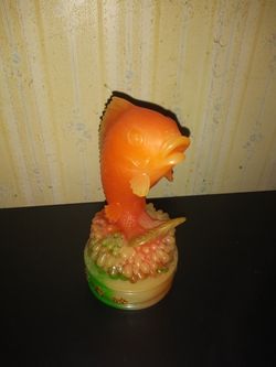 Asian Koi Soapstone Carving