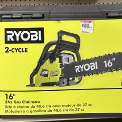 RYOBI 16” 37cc 2-CYCLE CHAINSAW