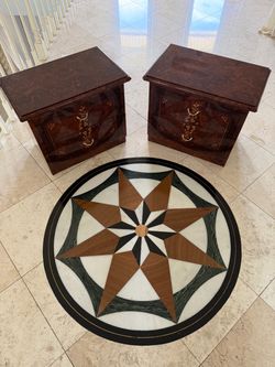 Side Table Made in Italy (Wood)