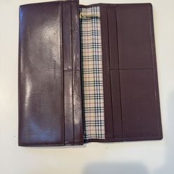 Burberry Brown Long Wallet 