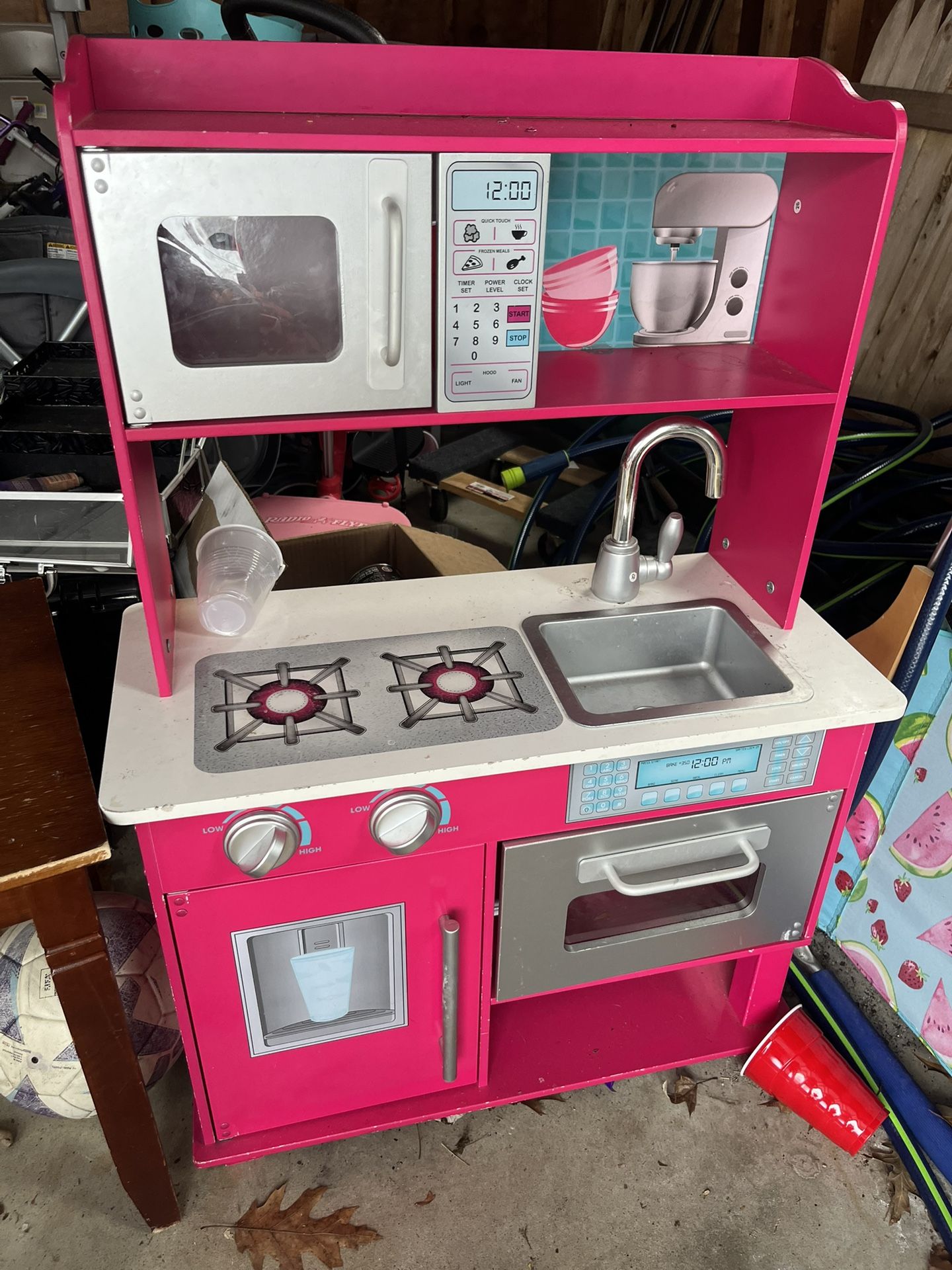 Barbie play kitchen Kids Toy 