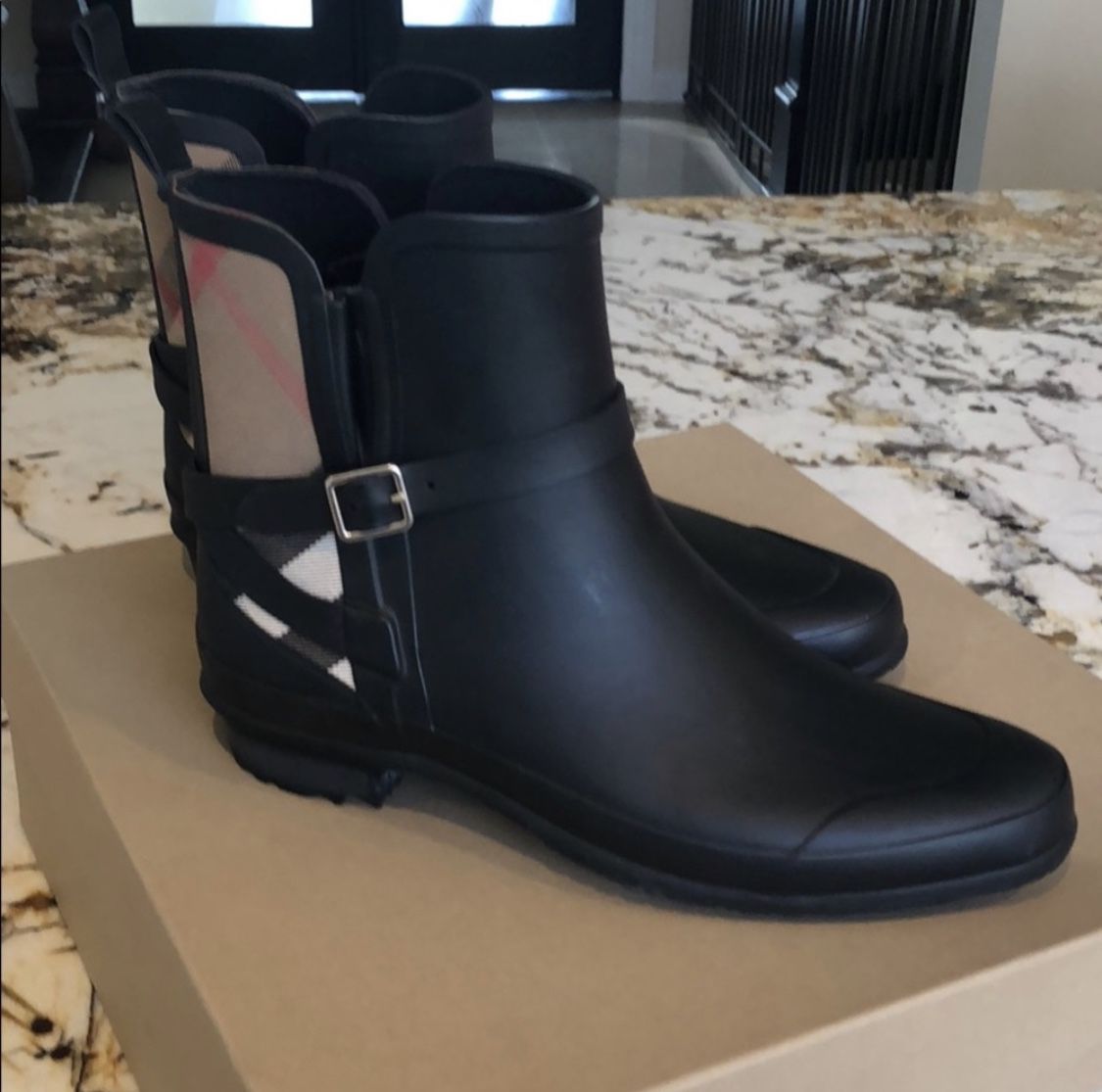 Authentic Burberry boots