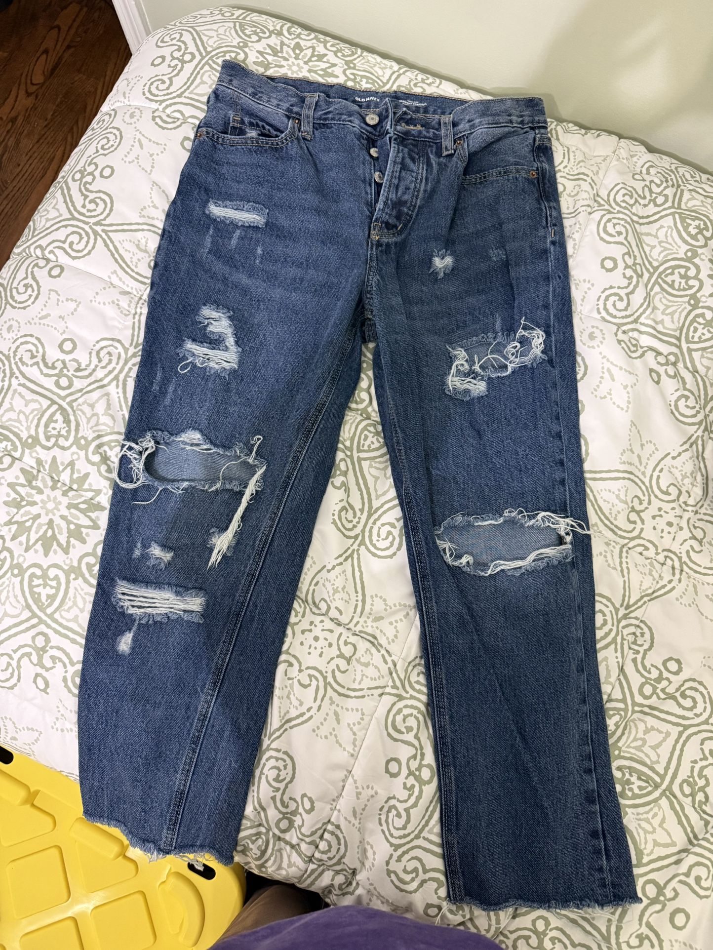 Old Navy Button Fly Jeans