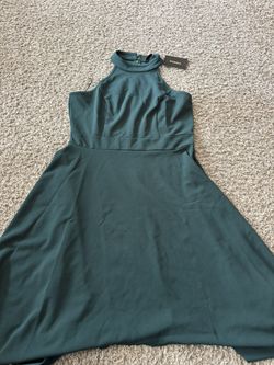 Green Dress From Woosea