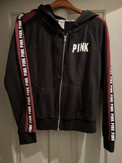 PINK/Victoria's Secret /Woman's Zip Up Hoodie Size L