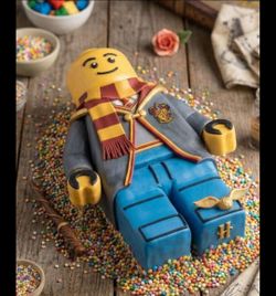 New LEGO Minifigure Cake Mold Silicone Baking Pan #853575 Retired