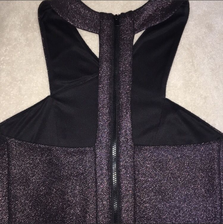 Zipped Cropped Top from Express