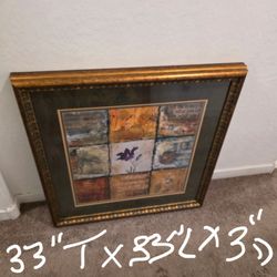 Framed photo