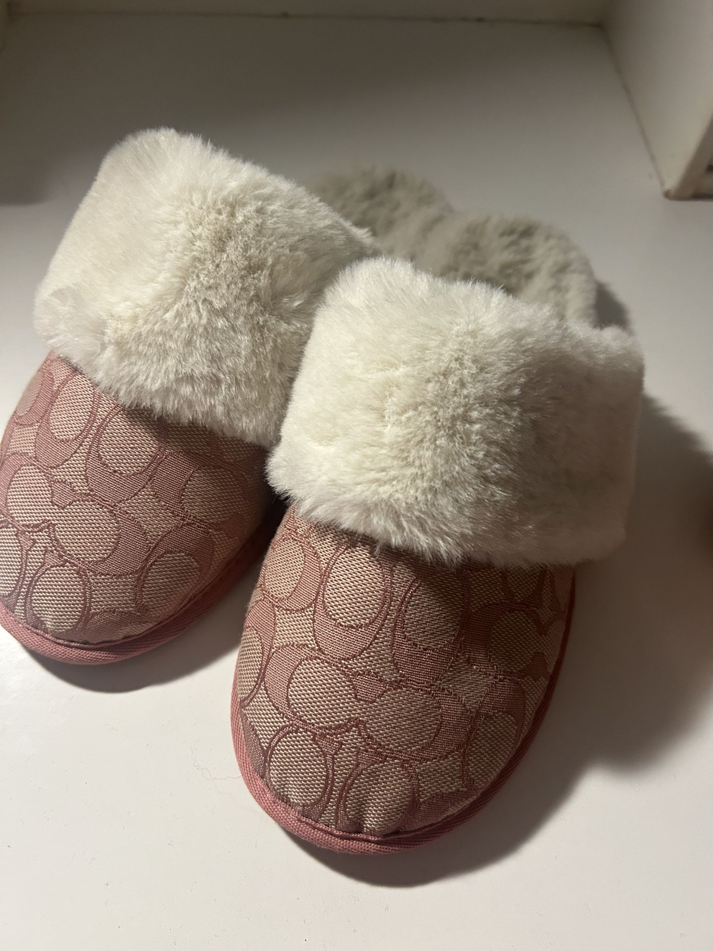 pink coach slides