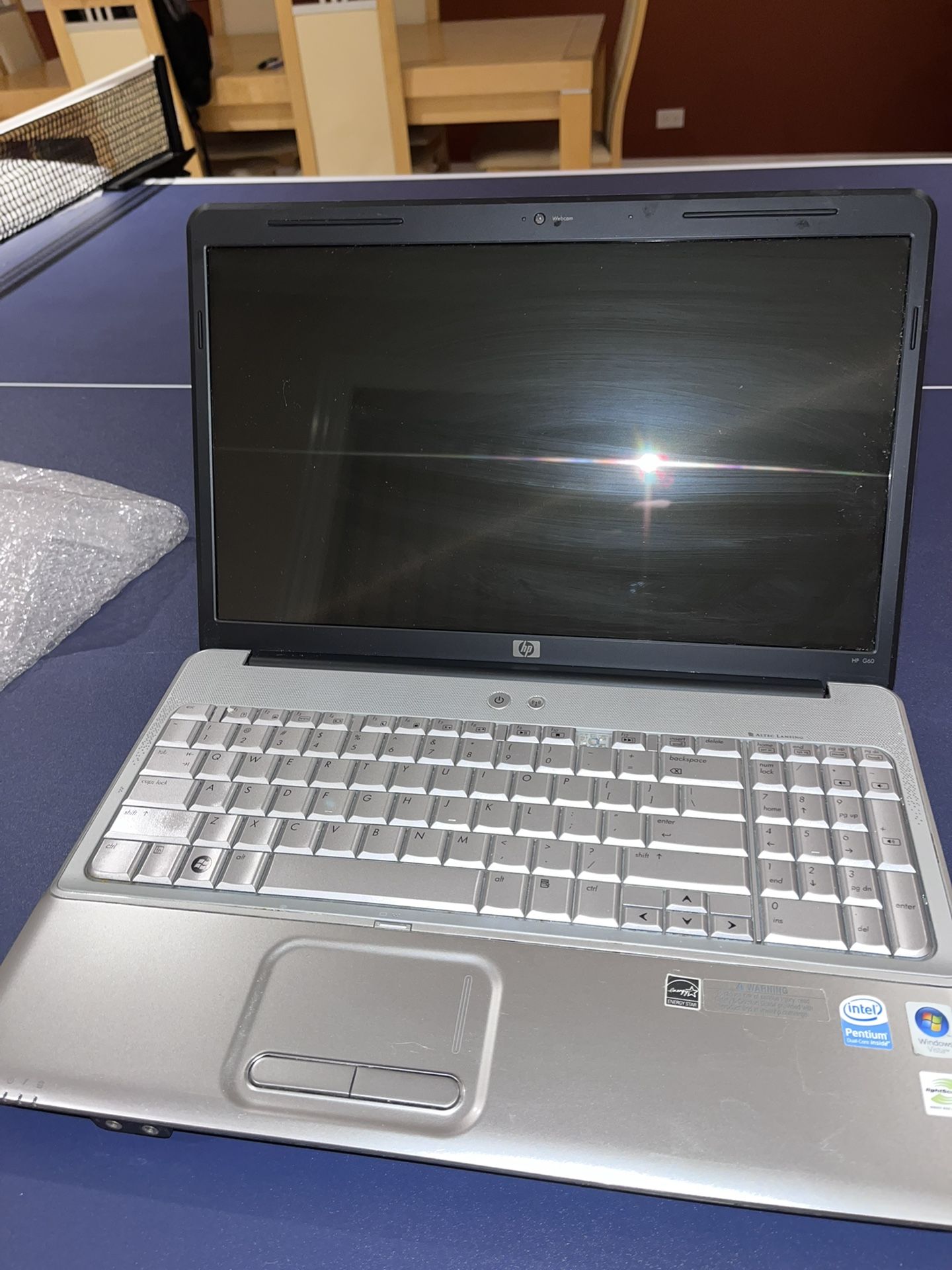 HP G60 Laptop - AMD dual core 2.1GHz 3GB RAM 300 GB HDD Win Vista