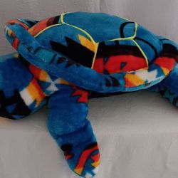 Tribal Pattern Stuffed Turtle