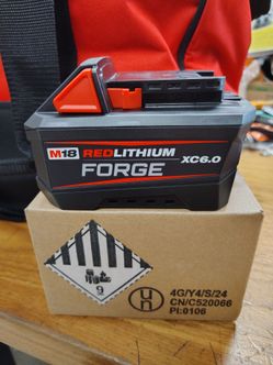 Milwaukee 6.0ah forge battery