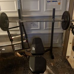 Fitness Gear Standard Weight Bench. 