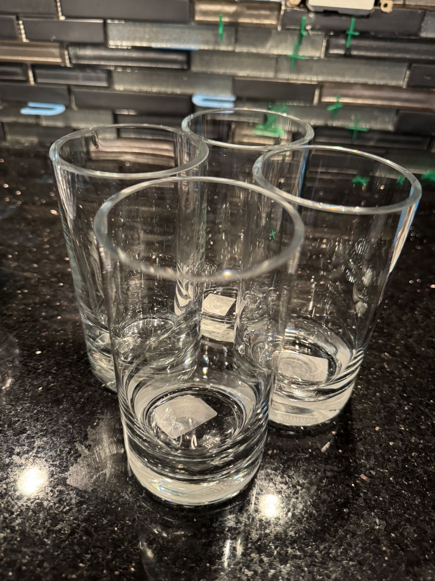 Set Of 4 Tall Candle Votives From Illuminations