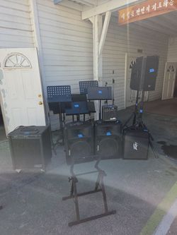 Music equipments for sale