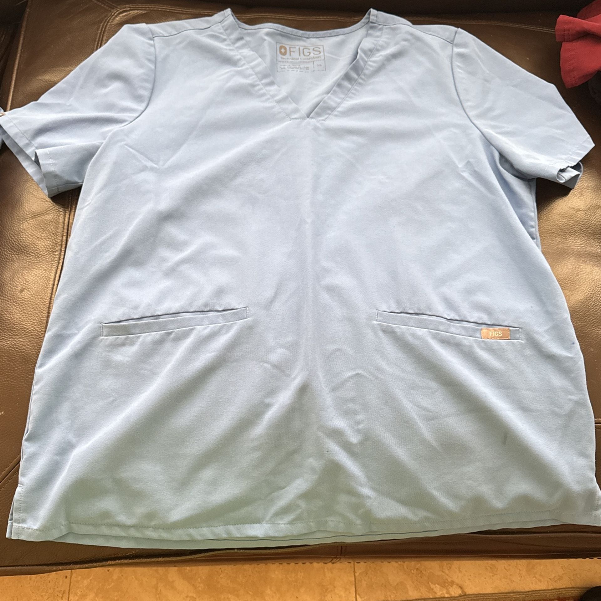 Woman, Figs Scrubbs Top Size Extra Large And Pants Size Large
