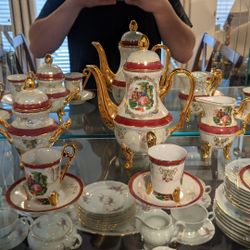 Vintage Antique China Tea Set