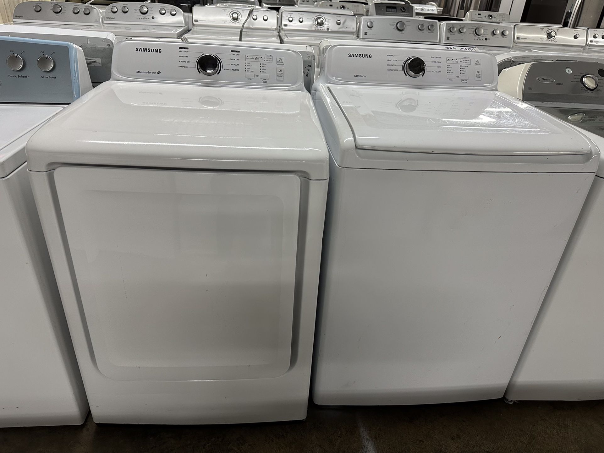 Samsung Washer And Dryer Set!!